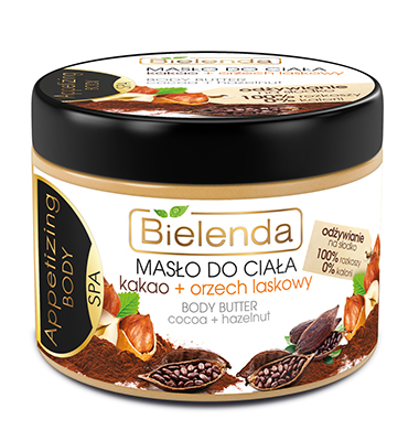 Bielenda Appetizing Body SPA  Masło do ciała Kakao & Orzech Laskowy 