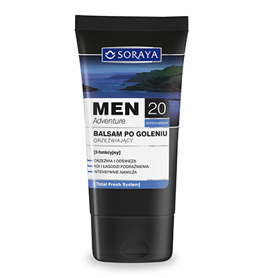SORAYA MEN ADVENTURE 20+ Balsam po goleniu